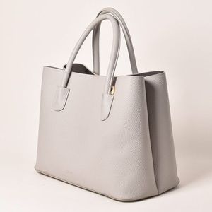 ANGELA ROI Cher Light Gray Tote